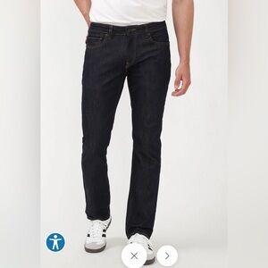 Buffalo David Bitton Men's Dark Indigo Slim Straight Jeans 34/30